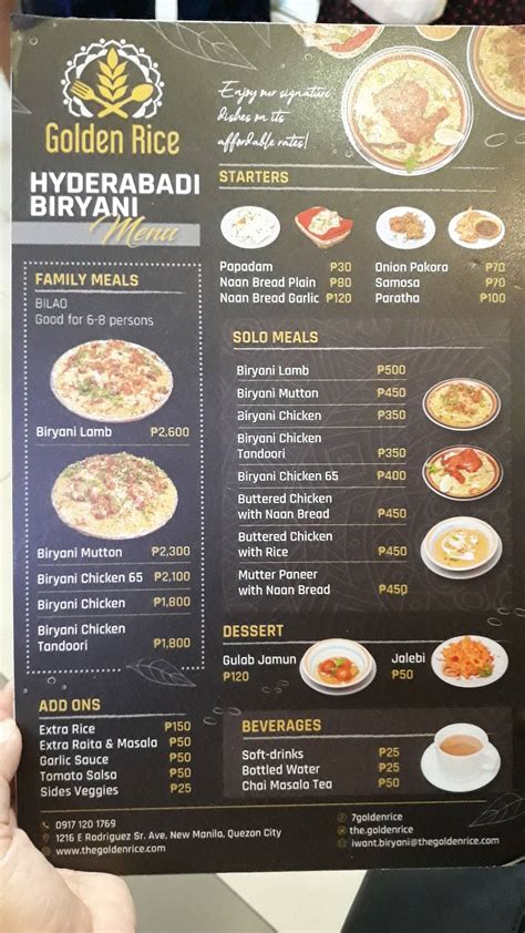 golden rice hyderabadi biryani
